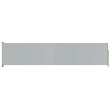 SHUMEE Zástěna boční, šedá 140 x 600 cm (317956)