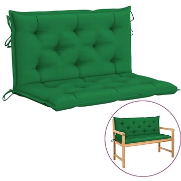 Poduška pro závěsné houpací křeslo zelená 100 cm textil (314997)