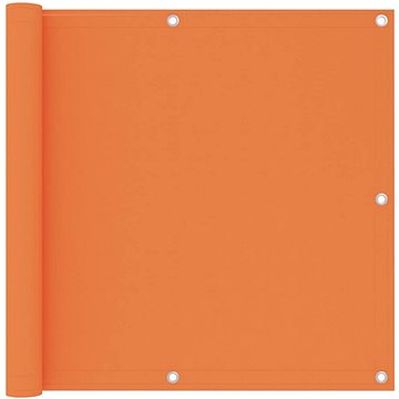 Balkónová zástěna oranžová 90×300 cm oxfordská látka 135048 (135048)