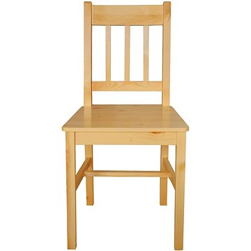 Jídelní židle 2 ks borové dřevo (241514)