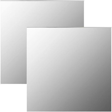 Nástěnná zrcadla 2 ks 50 x 50 cm čtvercová sklo 3051622 (3051622)