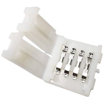 Solight propojovací konektor pro RGB LED pásy, zacvakávací, balení 1ks, sáček (WM89)