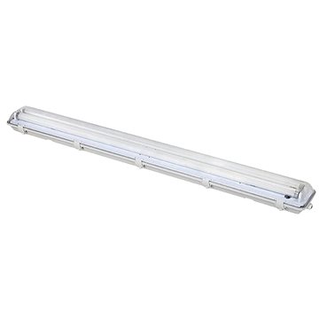 Solight Stropní osvětlení prachotěsné, G13, pro 2x 120cm LED trubice, IP65, 127cm (WO512)
