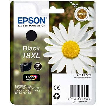 Epson T1811 černá (C13T18114012)