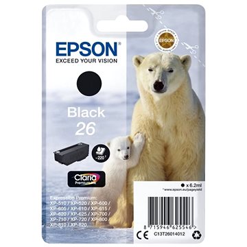 Epson T2601 černá (C13T26014012)