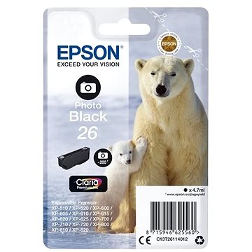 Epson T2611 černá (C13T26114012)