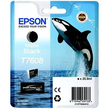 Epson T7608 matná černá (C13T76084010)