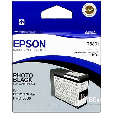 Epson T580 foto černá (C13T580100)