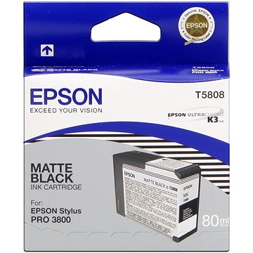 Epson T580 matná černá (C13T580800)