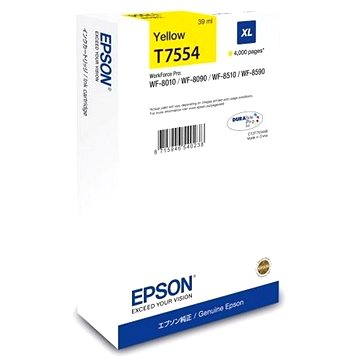 Epson T7554 XL žlutá (C13T755440)