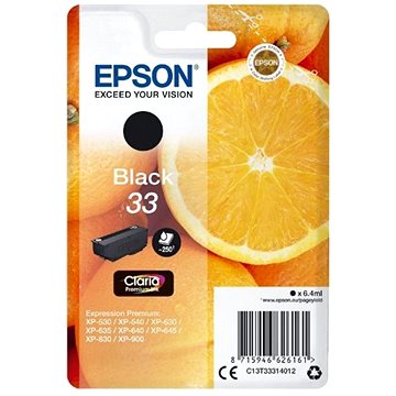 Epson T3331 černá (C13T33314012)