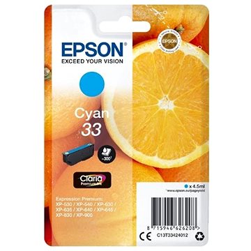 Epson T3342 azurová (C13T33424012)