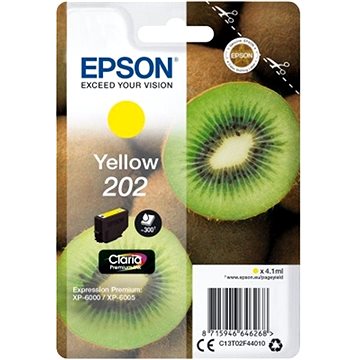 Epson 202 Claria Premium žlutá (C13T02F44010)