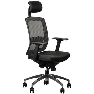 Otočná židle s prodlouženým sedákem GN-301/ALU GREY (Stema_5903917400602)