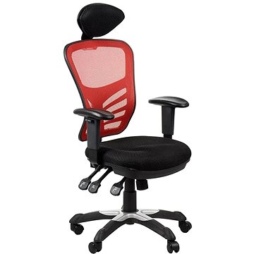 Otočná židle HG-0001H RED (Stema_5903917400695)