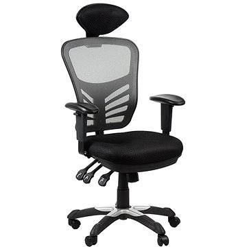 Otočná židle HG-0001H GREY (Stema_5903917400701)