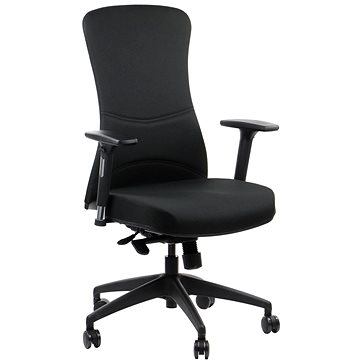 Otočná židle s prodlouženým sedákem KENTON BLACK (Stema_5903917400862)