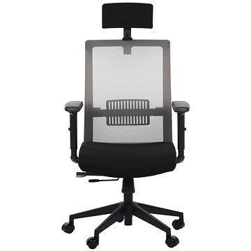 Otočná židle s prodlouženým sedákem RIVERTON M/H, různé barvy, černošedá (Stema_5903917400077)