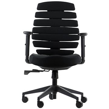 Otočná židle s prodlouženým sedákem LOOP BLACK (Stema_5903917404334)