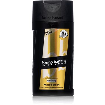 BRUNO BANANI Man's Best Shower Gel 250 ml (3616303051662)