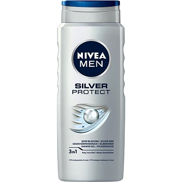 NIVEA MEN Silver Protect Shower Gel 500 ml (4005808627035)