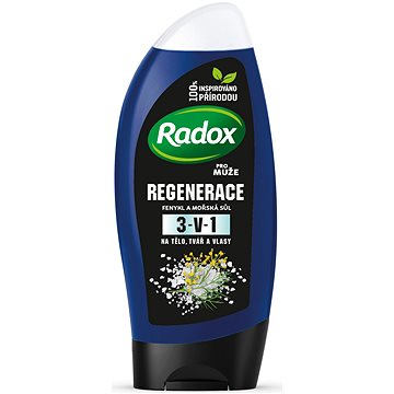 RADOX Regenerace sprchový gel pro muže 3v1 250 ml (8710522406588)