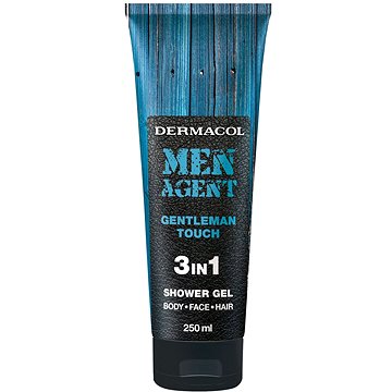 DERMACOL Men Agent Gentleman Touch 3in1 Shower Gel 250 ml (8590031105925)