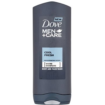 Dove Men+Care Cool Fresh sprchový gel na tělo a tvář pro muže 400ml (8710908317828)