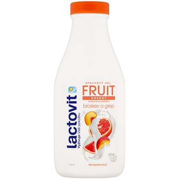 LACTOVIT Fruit Broskev a Grep 500 ml (8411135351929)