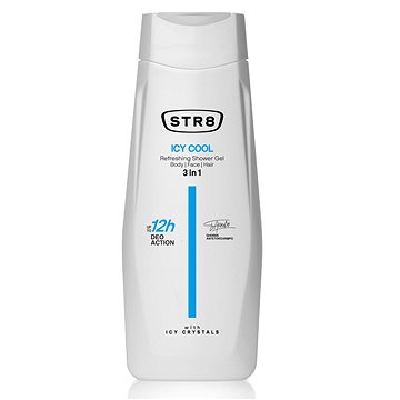 STR8 Icy Cool Shower Gel 3v1 400 ml (5201314149699)