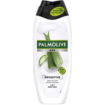 PALMOLIVE For Men Green Sensitive Shower Gel 2in1 500 ml (8714789838694)