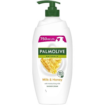 PALMOLIVE Naturals Milk & Honey Shower Gel pumpa 750 ml (8714789526508)