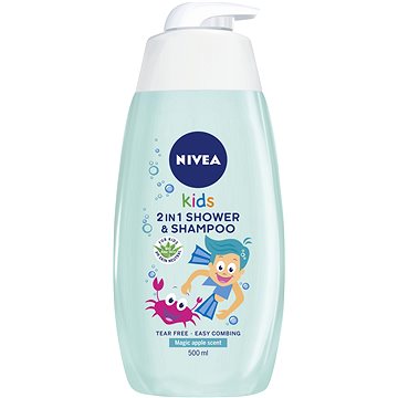 NIVEA Kids 2in1 Shower & Shampoo Boy 500 ml (9005800321233)