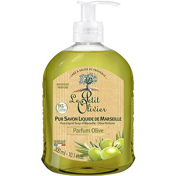 LE PETIT OLIVIER Pure Liquid Soap of Marseille - Olive Perfume 300 ml (3549620006018)