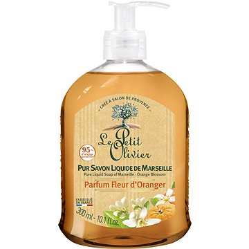 LE PETIT OLIVIER Pure Liquid Soap of Marseille - Orange Blossom 300 ml (3549620006070)