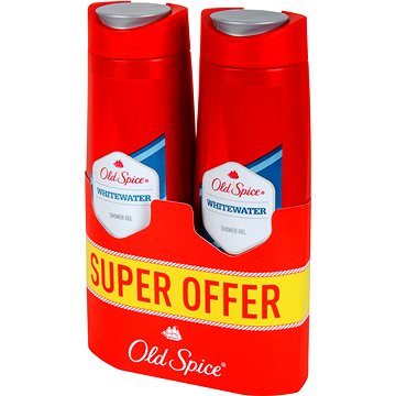 OLD SPICE Whitewater Shower Gel pack 2× 400 ml (8001841671611)