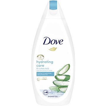 Dove Hydrating care sprchový gel s aloe a břízovou vodou 500ml (8710847929069)