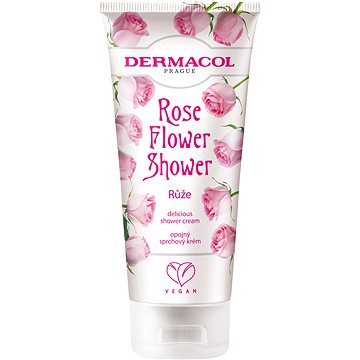 DERMACOL Flower Shower Cream Růže 200 ml (8595003120814)