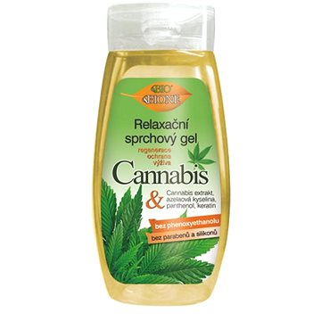 BIONE COSMETICS Bio Cannabis Relaxační sprchový gel 260 ml (8595061606039)