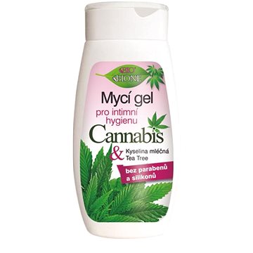 BIONE COSMETICS Bio Cannabis Mycí gel pro intimní hygienu 260 ml (8595061605155)