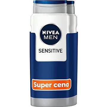 NIVEA MEN Sensitive Shower Gel 2 × 500 ml (9005800351711)