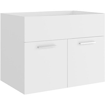 Shumee Skříňka pod umyvadlo - bílá, 60 × 38,5 × 46 cm, dřevotříska (804647)