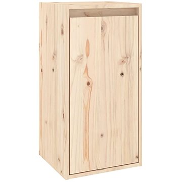 Shumee Nástěnná skříňka 30 × 30 × 60 cm, masivní borové dřevo (813485)