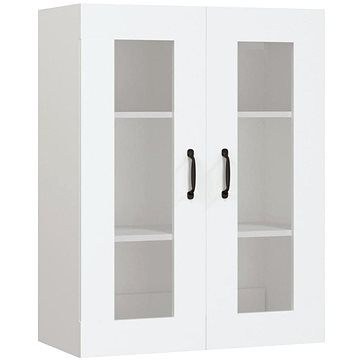 Shumee Závěsná nástěnná skříňka - bílá, 69,5 × 34 × 90 cm (812285)
