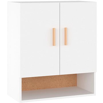 Shumee Nástěnná skříňka - bílá, 60 × 31 × 70 cm, kompozitní dřevo (812870)