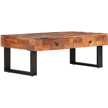 SHUMEE Konferenční stolek 110 × 60 × 40 cm masivní recyklované dřevo, 282884 (282884)