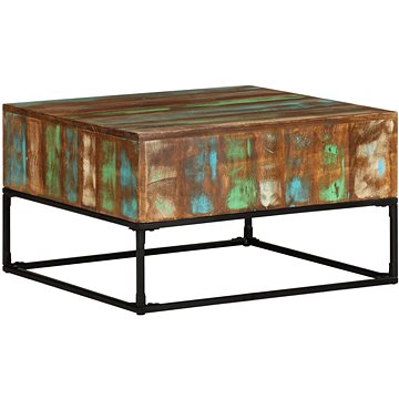 SHUMEE Konferenční stolek 68 × 68 × 41 cm masivní recyklované dřevo, 320819 (320819)