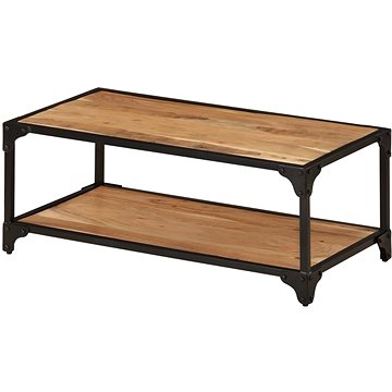 SHUMEE Konferenční stolek 90 × 45 × 35 cm masivní akáciové dřevo, 328264 (328264)