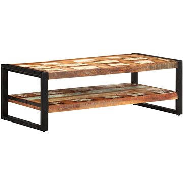 SHUMEE Konferenční stolek 120 × 60 × 40 cm masivní recyklované dřevo, 329245 (329245)