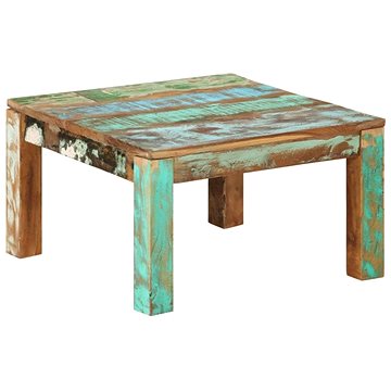 SHUMEE Konferenční stolek 60 × 60 × 35 cm masivní recyklované dřevo, 337273 (337273)